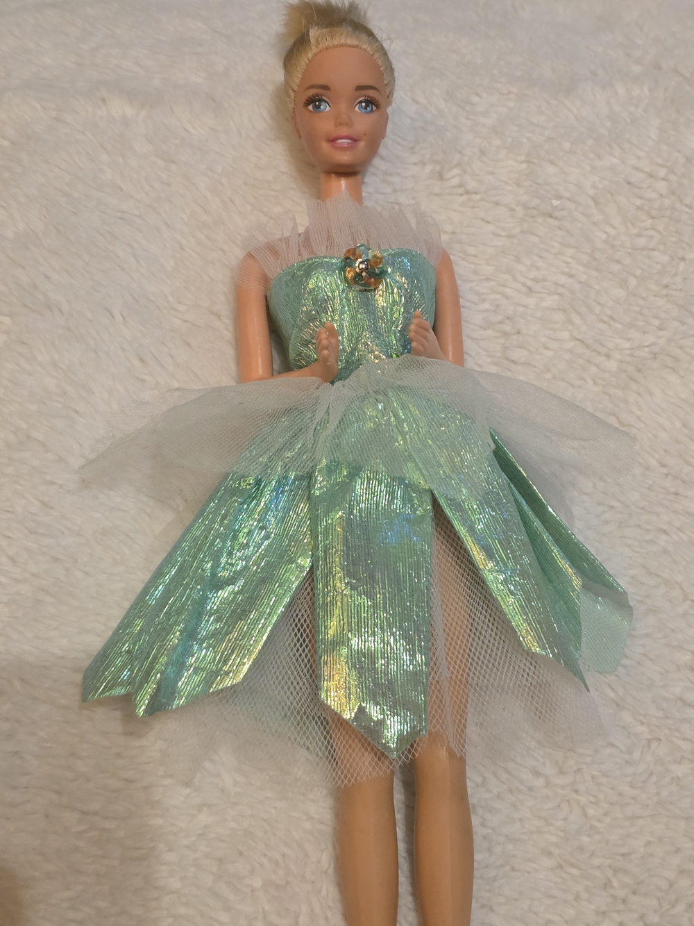 2007 Disney Tinker Bell Green Costume Dress Only